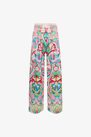 Mary Katrantzou Womens Varenne Floral Woven Trousers