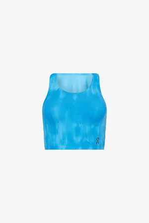 On Running Womens Studio Open Back Stretch-Woven Crop Top