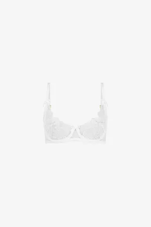 Agent Provocateur Womens Alysia Balconette Underwired Mesh Bra