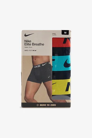 Nike Mens Elite Breathe Dri-Fit Pack-Of-Three Stretch-Woven Trunks