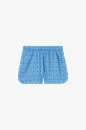 Claudie Pierlot Womens Printed Cotton Relaxed-Fit Shorts