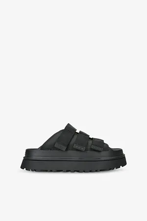 UGG Womens Goldenglow Slide Woven Sandals