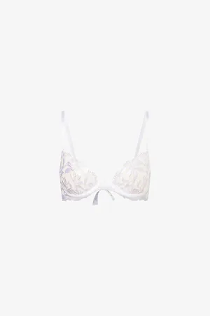 BlueBella Womens Leonora Embroidered Wired Mesh Bra