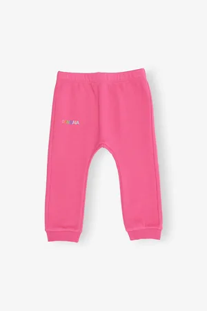 The Pangaia Brand-Print Straight-Leg Cotton-Jersey Jogging Bottoms 0-24 Months