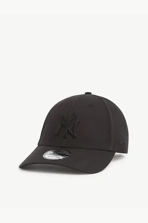 New Era Mens 9Forty New York Yankees Brand-Embroidered Cotton-Canvas Baseball Cap