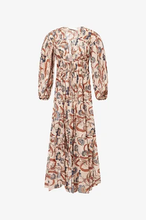 ZIMMERMANN Womens Ascension Floral-Print Cotton Maxi Dress