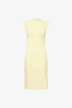 GOOD AMERICAN Womens Mock-Neck Ruched Stretch-Jersey Mini Dress