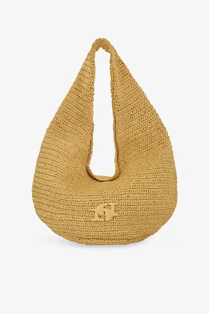 Dune Womens Dangerous Oversized Raffia Shoulder Bag