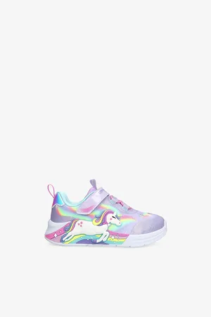 Skechers Unicorn Chaser Woven Low-Top Trainers