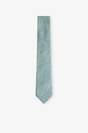 Reiss Mens Elio Plain Linen Tie