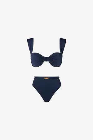 By Malina Womens Sirine Balconette Underwired Bikini Top