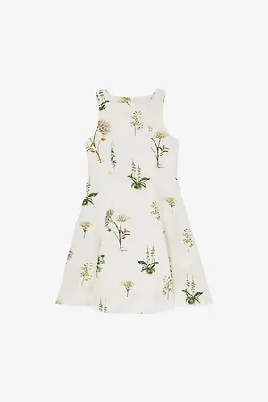 Reiss Elise Floral-Print Woven Dress 4-9 Years