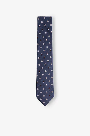 Reiss Mens Liam Polka-Dot Silk-Blend Tie