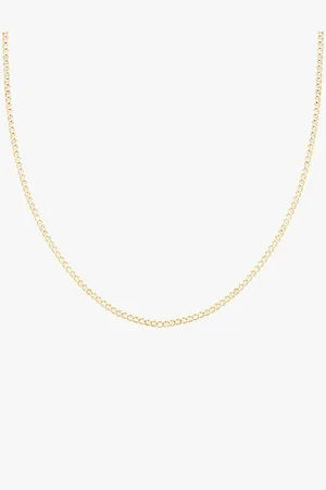 Astrid & Miyu Womens Gleam 18ct -Plated and Cubic Zirconia Tennis Necklace
