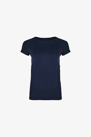 Sweaty Betty Womens Athlete Seamless Workout Stretch-Woven T-Shirt