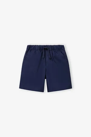 Benetton Logo-Embroidered Elasticated-Waist Cotton Shorts 18 Months-6 Years