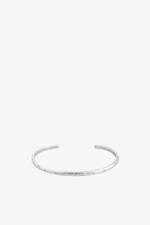 Astrid & Miyu Womens Cosmic Star 18ct Yellow Gold-Plated Recycled Sterling-Silver and Cubic Zirconia Bangle