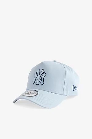 New Era Mens 9Forty New York Yankees Team Outline Cotton-Twill Baseball Cap