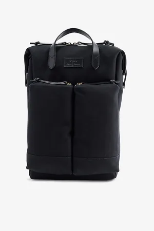 Ralph Lauren Mens Tote-Handle Canvas Backpack