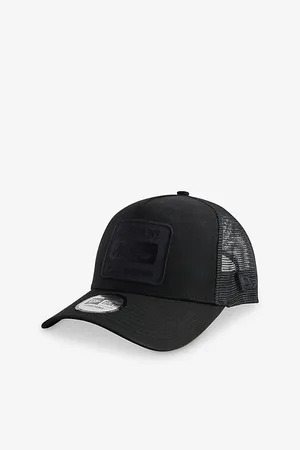 New Era Mens 9Forty Logo-Patch Cotton and Mesh Trucker Cap