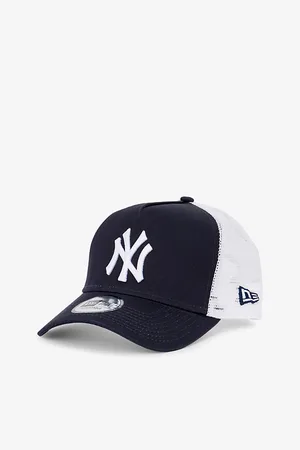 New Era Mens Trucker New York Yankees Cotton Baseball Cap