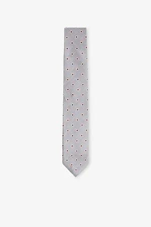 Reiss Mens Liam Polka-Dot Silk-Blend Tie