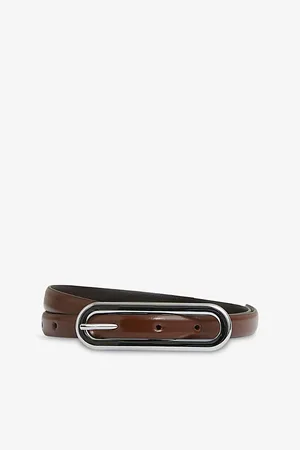 Reiss Womens Scarlett Leather Buckle Belt