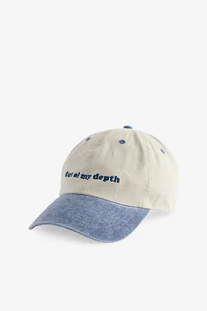 Anya Hindmarch Womens Dive Shop Logo-Embroidered Cotton Baseball Cap