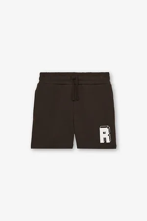 Reiss Marcus Block Logo-Print Cotton-Blend Shorts 3-9 Years