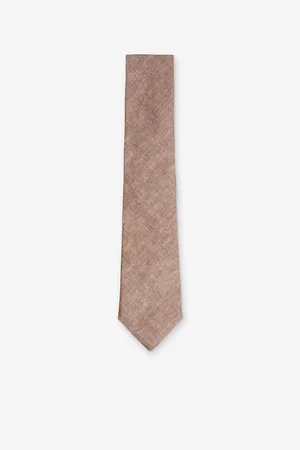 Reiss Mens Elio Plain Linen Tie