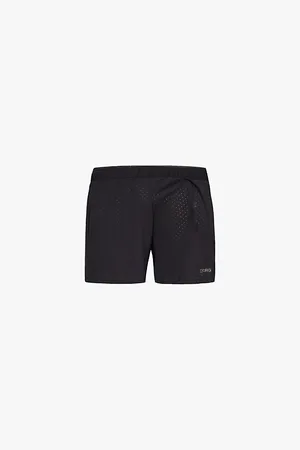 Björn Borg Mens Running Perforated Stretch-Recycled Polyester Shorts