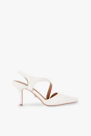 Carvela Womens Symmetry Faux-Leather Heeled Courts