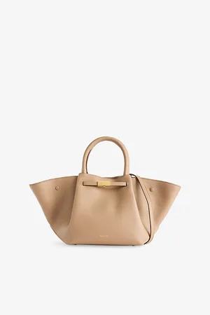 DeMellier Womens Midi New York Leather Tote Bag