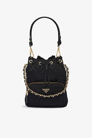 Prada Womens Re-Edition 1995 Chaîne Re-Nylon Shoulder Bag