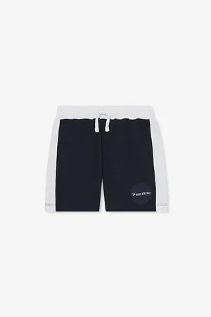 Reiss Cane Colour-Block Cotton-Knit Shorts 3-14 Years