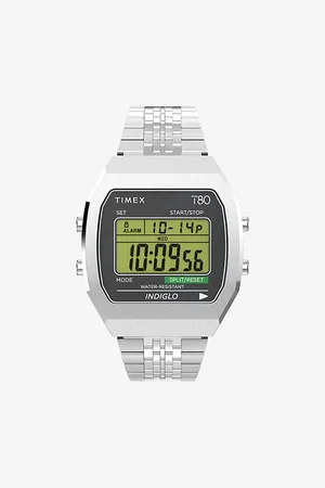 Timex Mens Tw2V74200 T80 Stainless-Steel Digital Watch