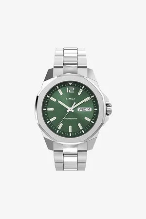 Timex Mens Tw2W13900 Essex Avenue Stainless-Steel Quartz Analog Watch