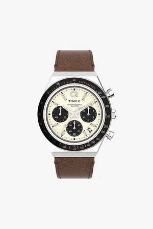 Timex Mens Tw2V42800 Q Diver Inspired Chronograph Stainless-Steel Automatic Watch