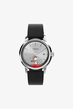 Timex Mens Tw2W49600 Marlin Snoopy Stainless-Steel Watch