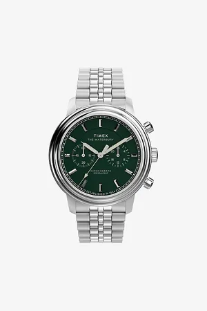 Timex Mens Tw2Y23600 Waterbury Chronograph Stainless-Steel Quartz Analog Watch
