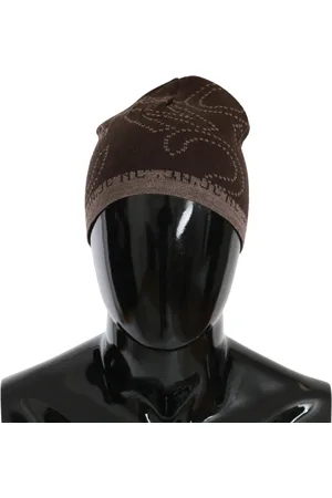 Costume National C’N’C Beanie Wool Blend Branded Hat