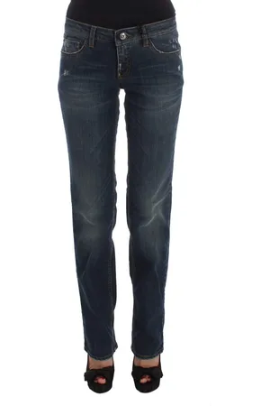 Costume National C’N’C Cotton Blend Bootcut Jeans - W26
