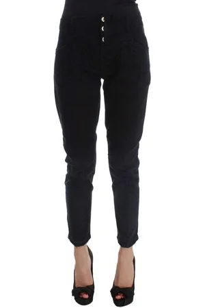 Costume National C’N’C Cotton Slim Fit Cropped Jeans - W28