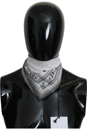 Costume National C’N’C Printed Bandana Cotton Scarf