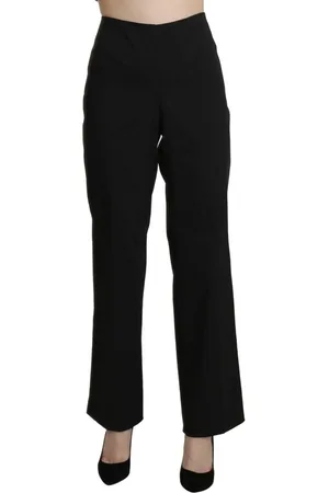 Bencivenga High Waist Straight Dress Trouser Pants - IT46|XL
