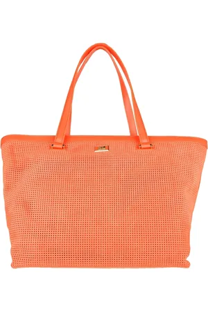 Roberto Cavalli Little perforated squares texture ziped Handbag