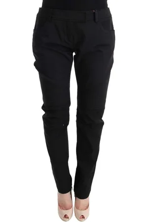 ERMANNO SCERVINO Women Cotton Slim Fit Casual Pants - IT48|XXL