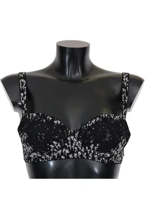 Dolce & Gabbana Silk White Lace Stretch Underwear Bra - IT2 | S