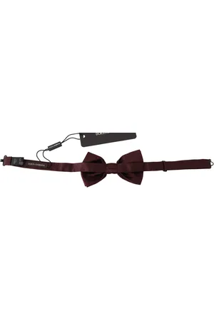 Dolce & Gabbana Silk Polka Dot Adjustable Neck Bow Tie Papillon
