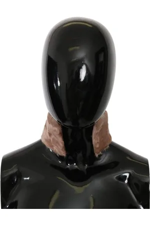 Dolce & Gabbana Fur Neck Collar Lambskin Scarf